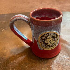 Maryland Renaissance Festival Handmade Stoneware Stein "Let Merriment Abound"